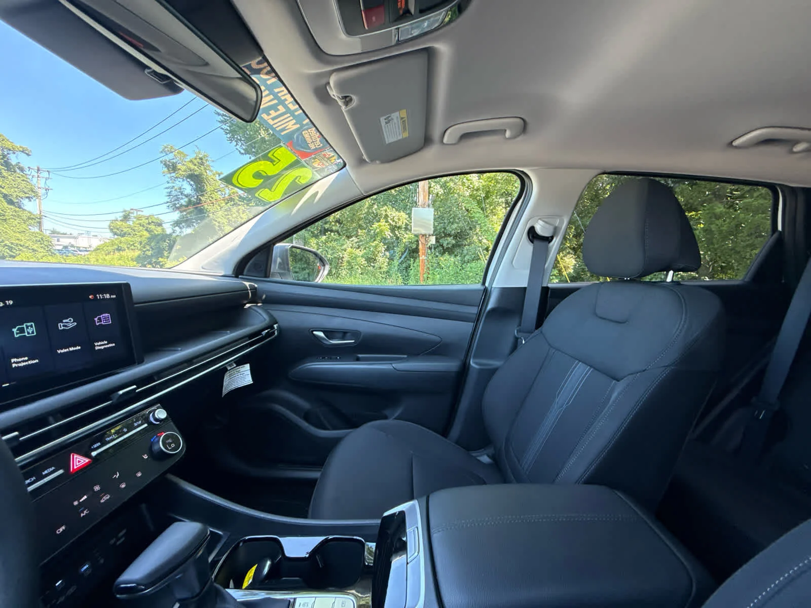 Used 2025 Serenity White Pearl Hyundai SEL image 27