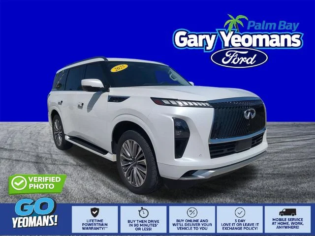 Certified Used 2025 Radiant White INFINITI SENSORY image 1