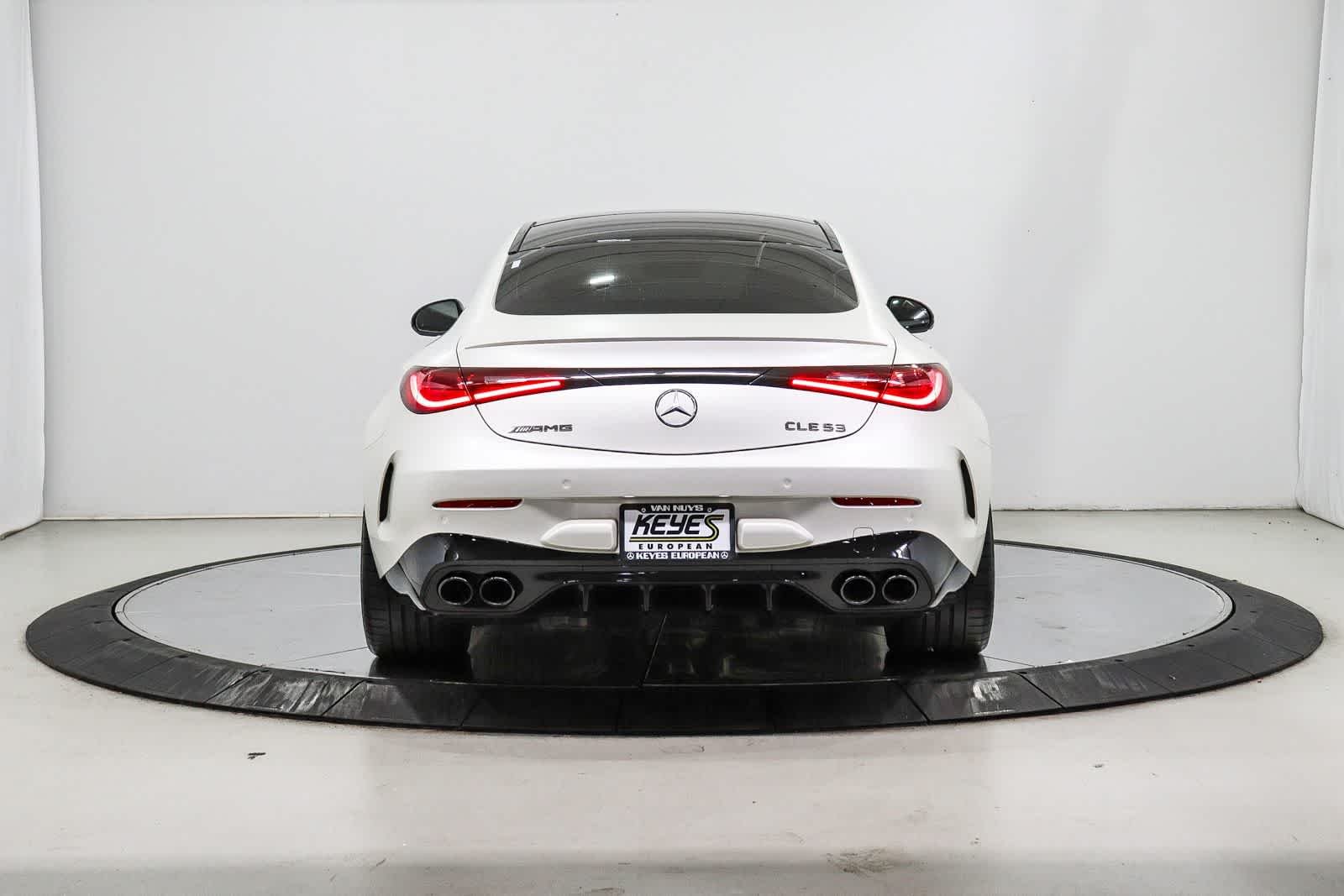 Certified Used 2024 MANUFAKTUR Moonlight White Metallic Mercedes-Benz AMG® CLE 53 image 3