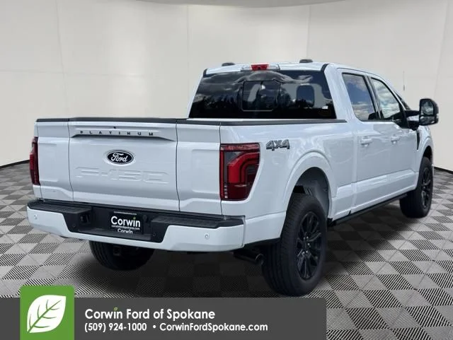 New 2025 Star White Metallic Tri-Coat Ford Platinum image 14