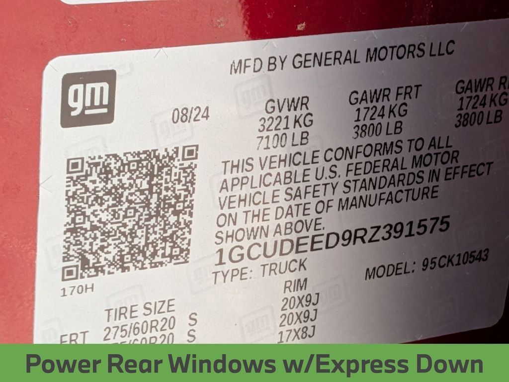 Used 2024 Red Chevrolet RST image 30