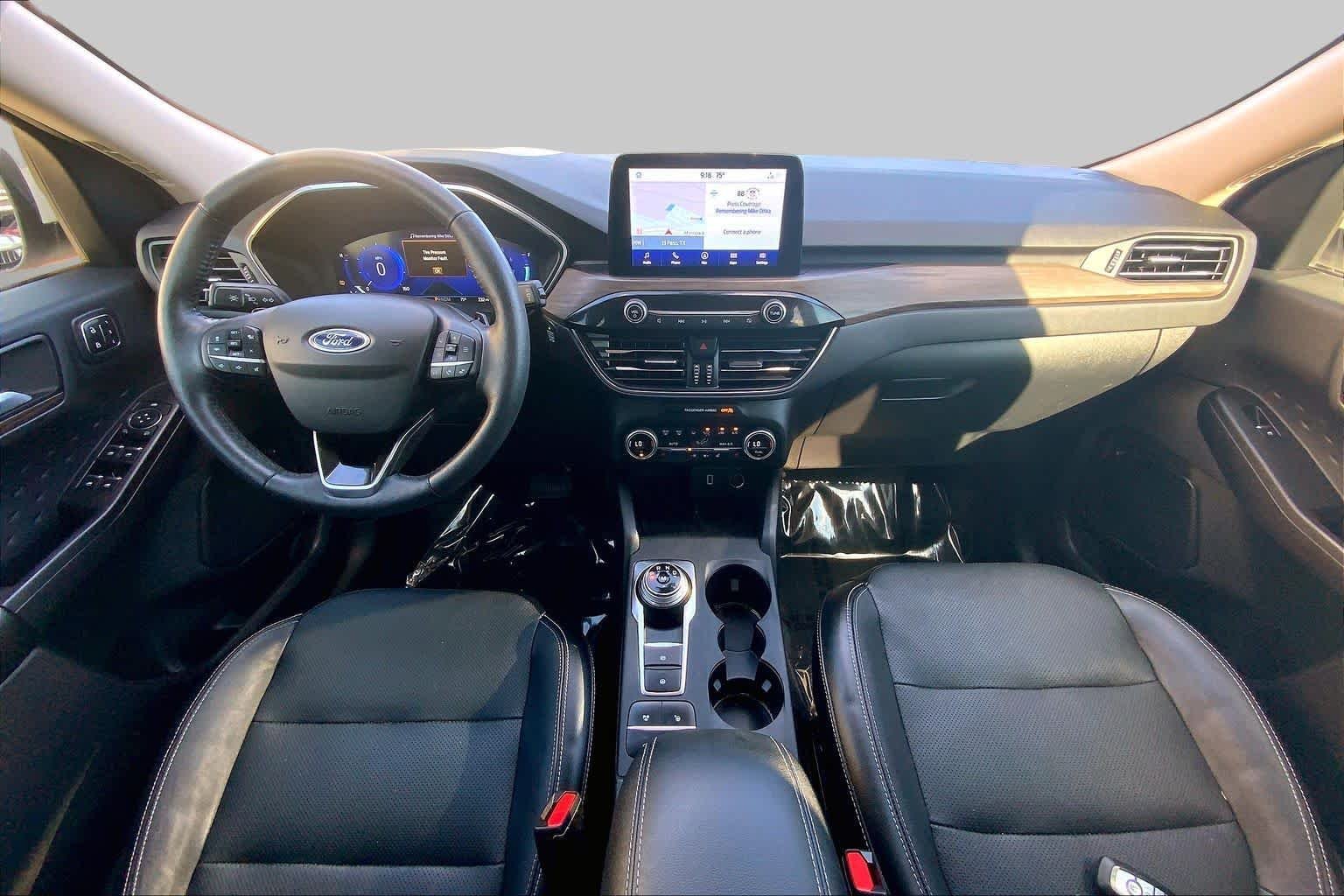 Used 2020 Star White Metallic Tri-Coat Ford Titanium image 16