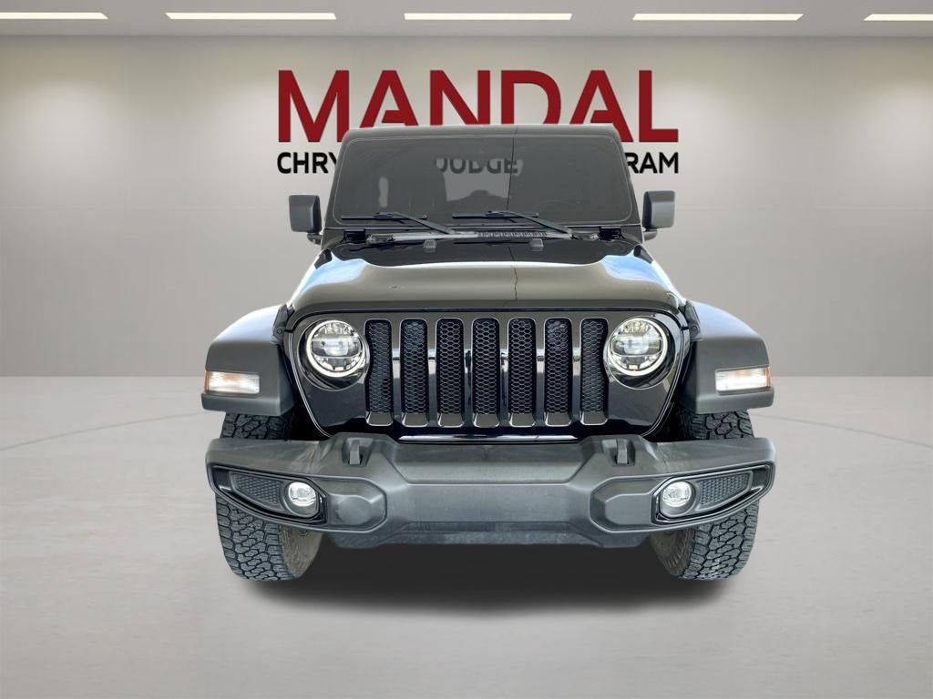 Used 2022 Black Jeep Unlimited Willys image 2