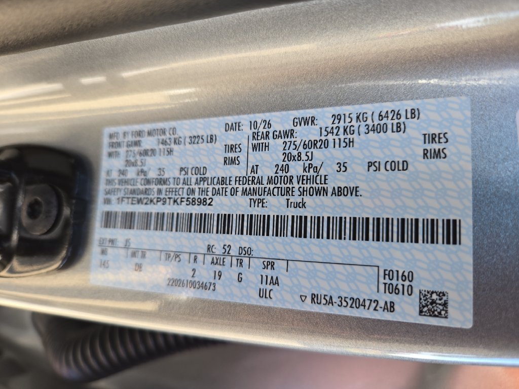 New 2026 Iconic Silver Metallic Ford STX® image 27