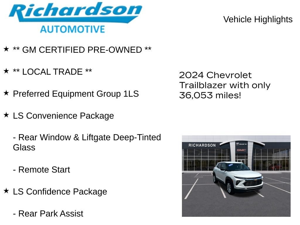 2024 Chevrolet TrailBlazer LS - Photo 11