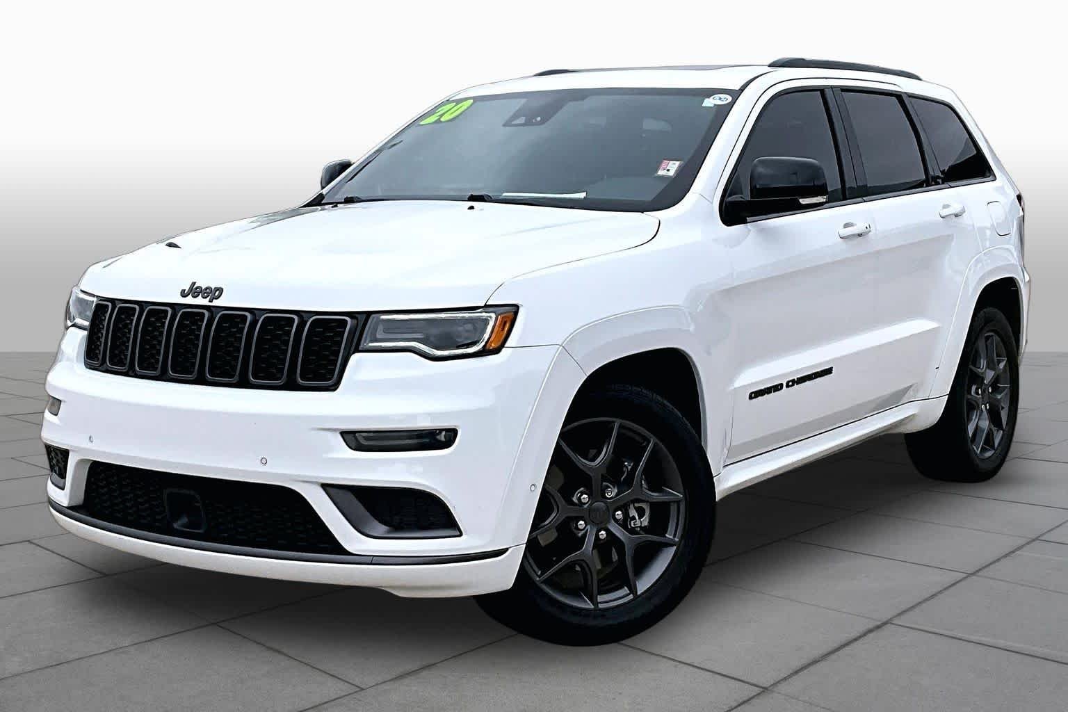 Used 2020 Bright White Clearcoat Jeep Limited X image 3