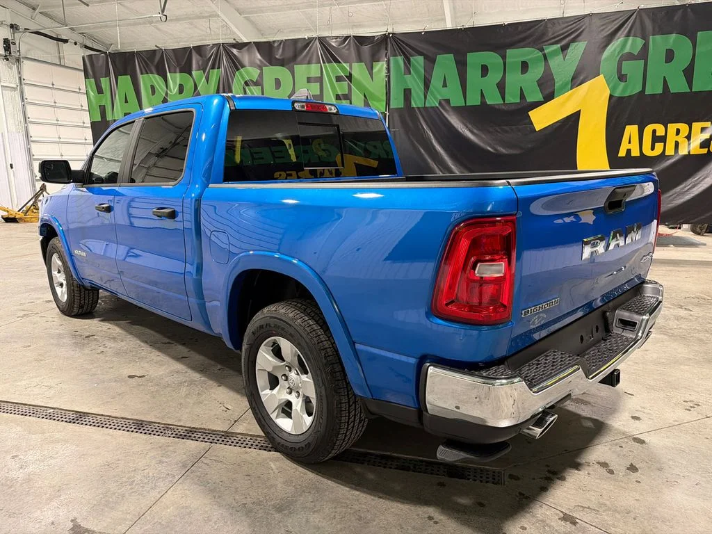 New 2026 Hydro Blue Pearlcoat RAM Big Horn image 5