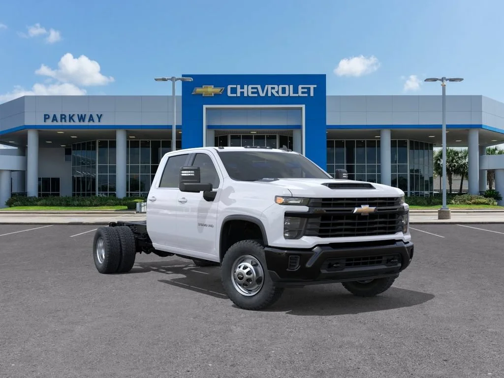 New 2026 Summit White Chevrolet Work Truck image 1