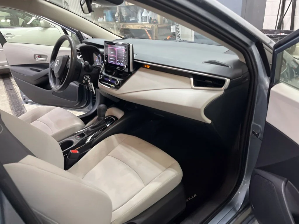 Used 2021 Blue Toyota LE image 25