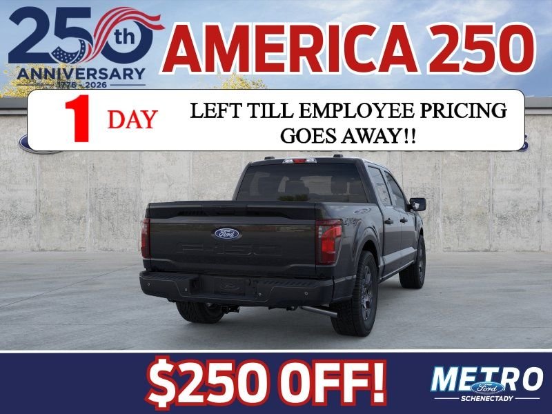 New 2026 Agate Black Metallic Ford STX image 8