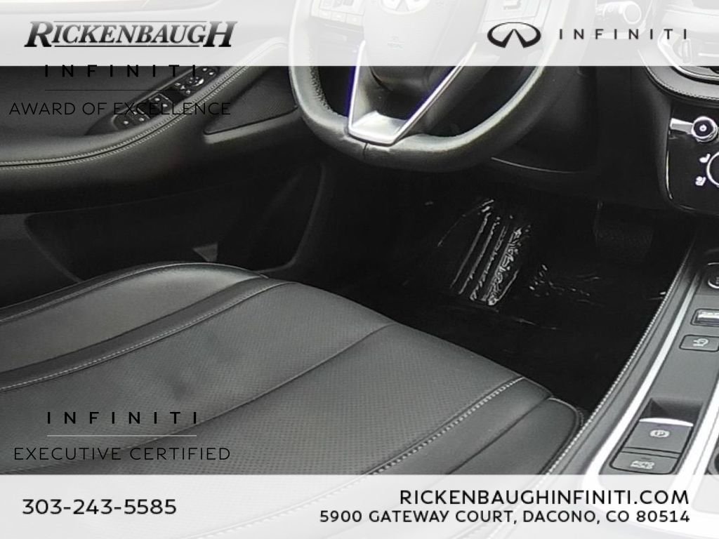 Certified Used 2023 White INFINITI LUXE image 24