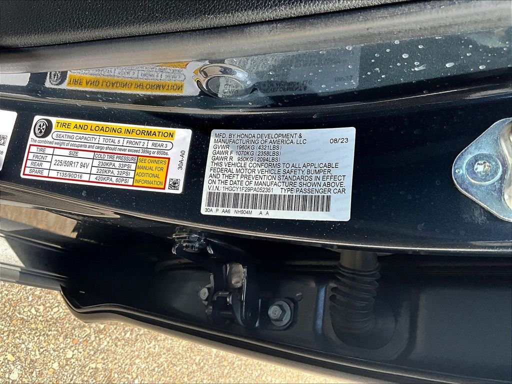 Used 2023 Blue Honda LX image 23