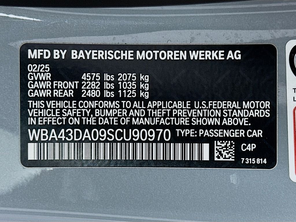 2025 BMW 4 Series 430i - Photo 33