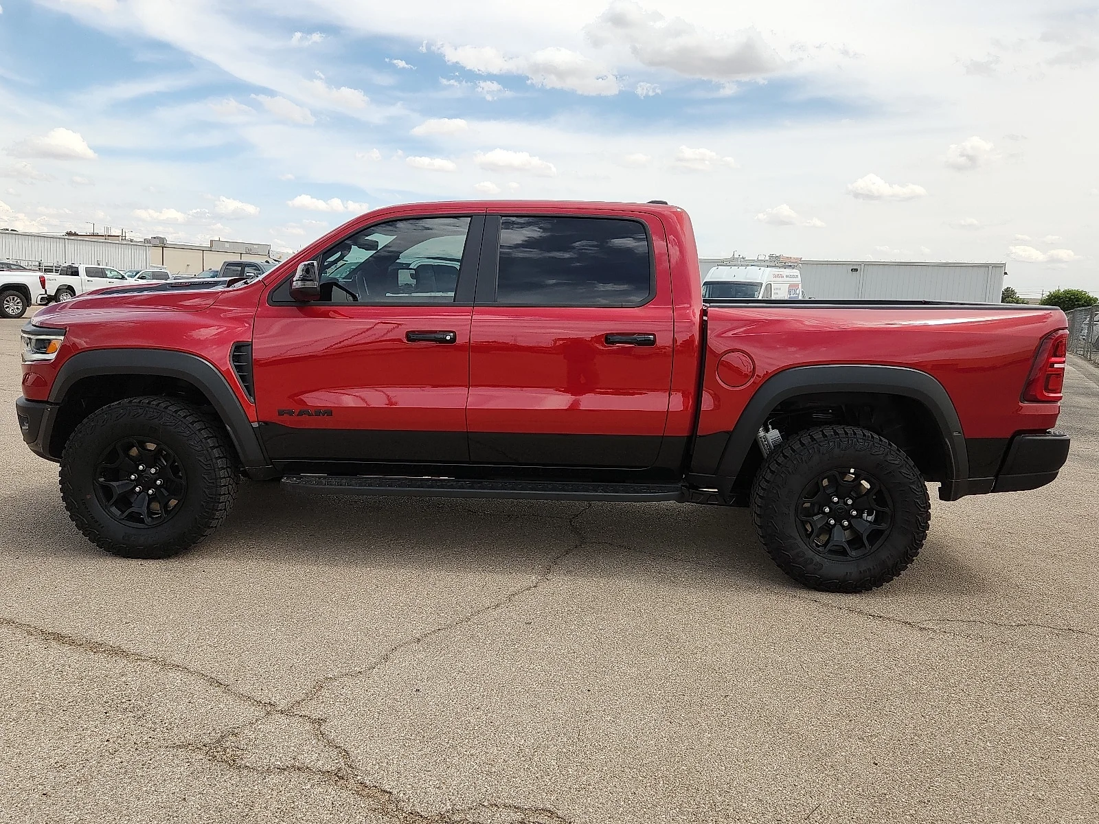 New 2026 Molten Red Pearl-Coat  Paint Ram RHO CREW CAB 4X4 5