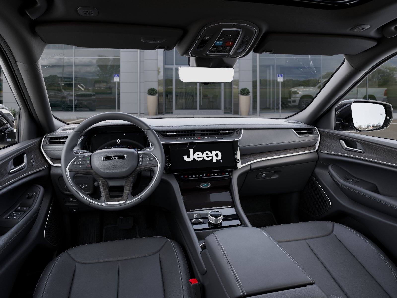 New 2026 Diamond Black Crystal Pearl-Coat Exterior Paint Jeep Limited image 40