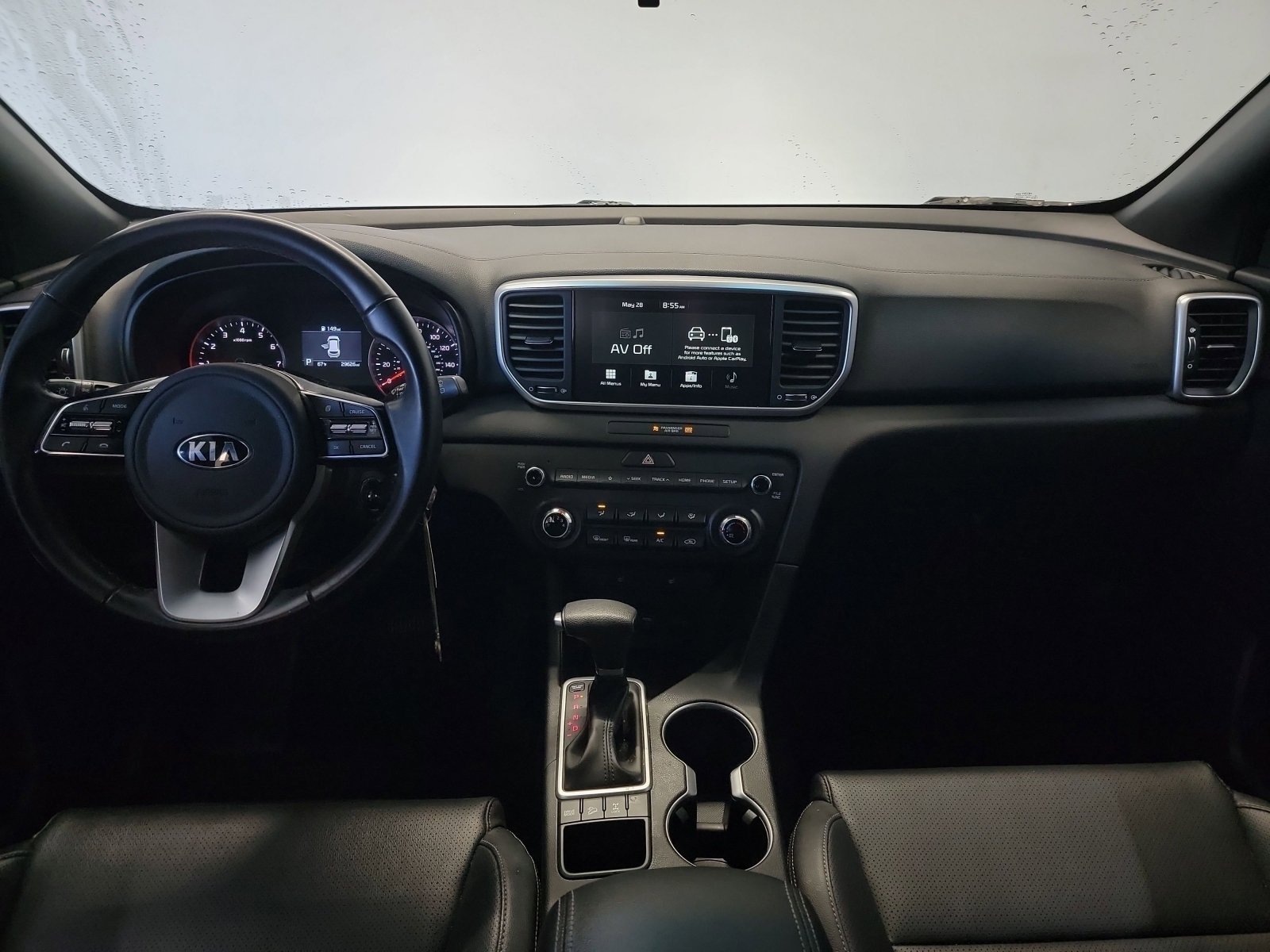 Used 2021 Black Cherry Kia S image 14