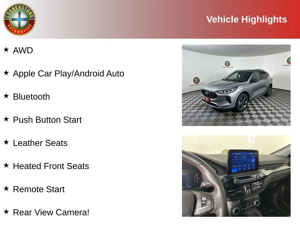 Used 2024 Ford Escape ST-Line with VIN 1FMCU9MN6RUA24168 for sale in Elk River, Minnesota