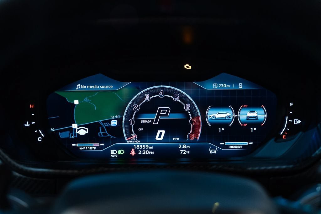 Used 2024 Blu Cepheus Metallic Lamborghini Performante image 16
