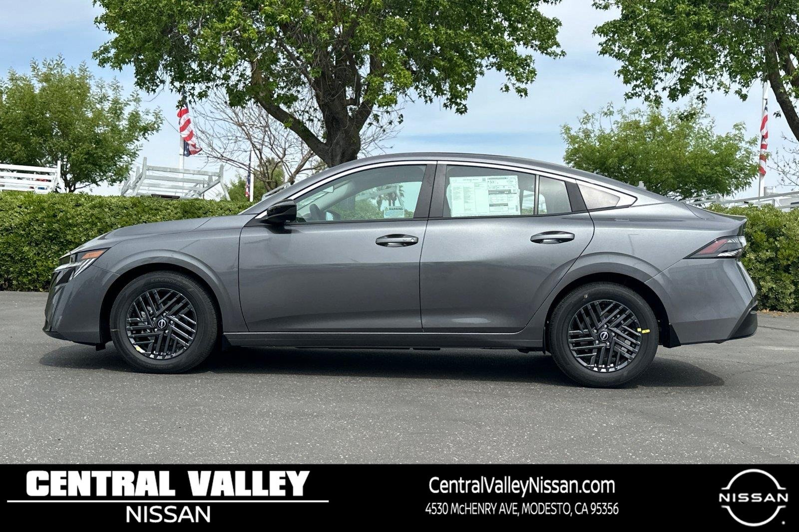 New 2026 Gun Metallic Nissan SV image 7