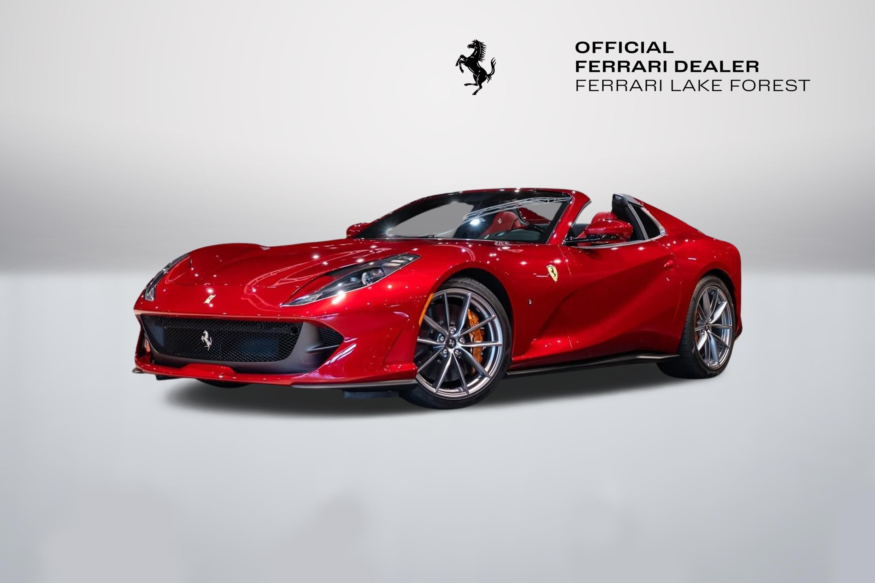 Certified Pre-Owned 2021 Ferrari 812 GTS Base 2D Convertible in
