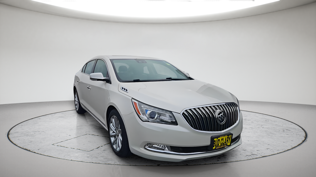 Used 2014 White Buick Leather Group image 1