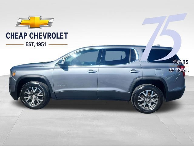 Used 2021 GMC Acadia SLE with VIN 1GKKNRLS5MZ205993 for sale in Flemingsburg, KY