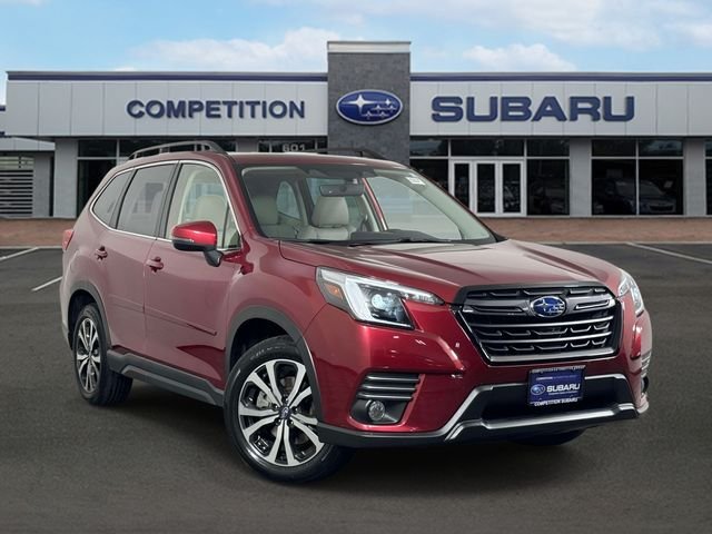 Certified Used 2023 Crimson Red Pearl Subaru Limited image 1