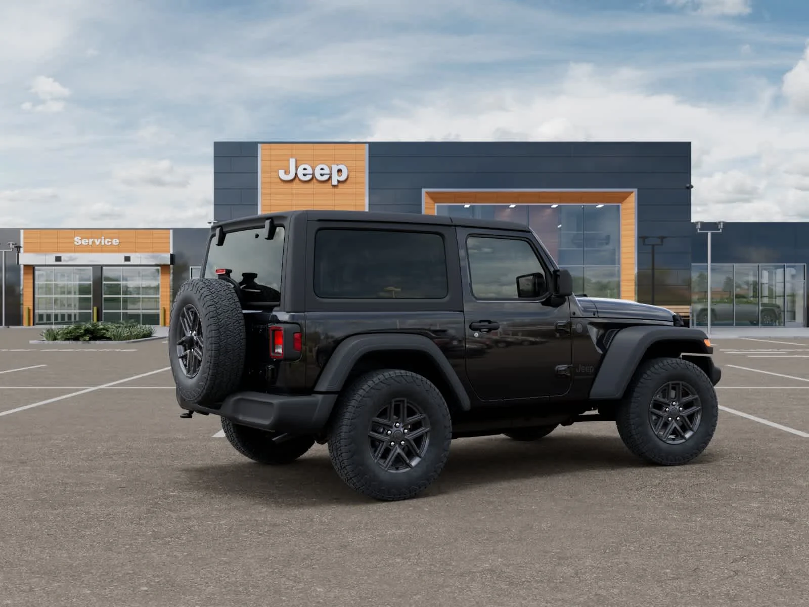 New 2026 Black Clearcoat Jeep Sport S image 4
