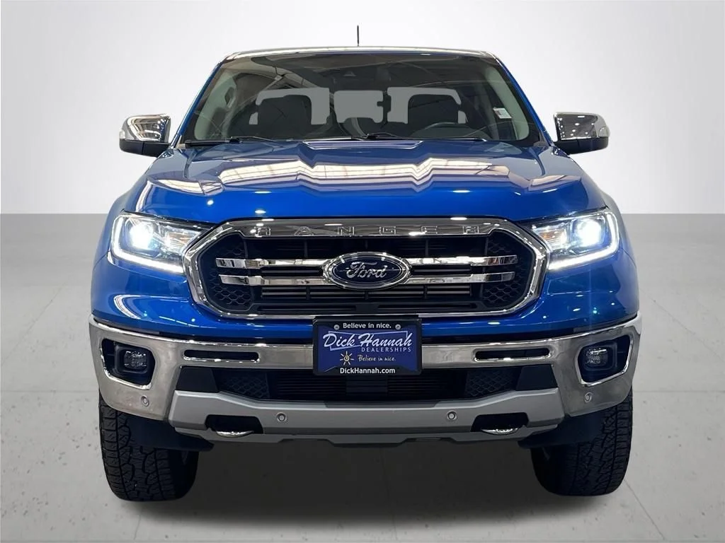 Used 2021 Blue Ford Lariat image 4