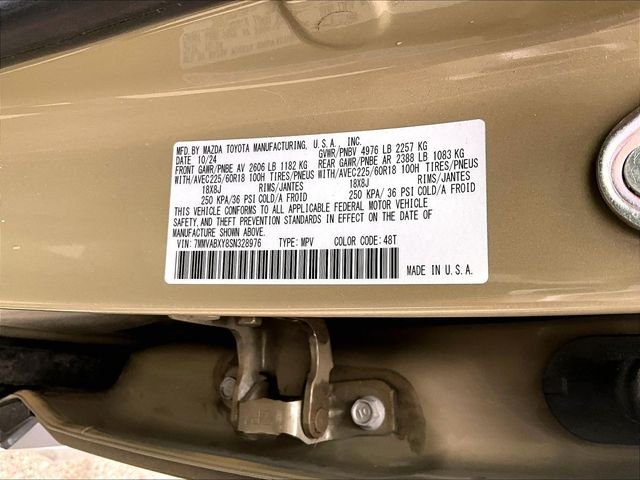 Used 2025 Beige/tan Mazda 2.5 Turbo Meridian Edition image 9