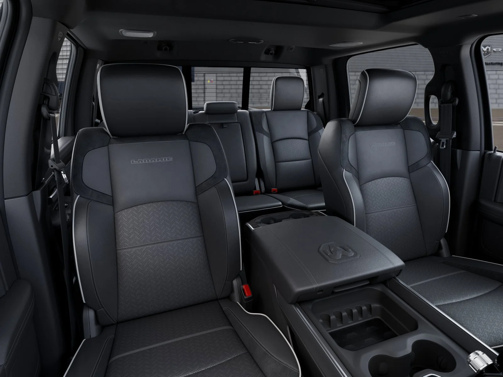 New 2026 Ceramic Gray Clear-Coat Exterior Paint RAM Laramie image 14
