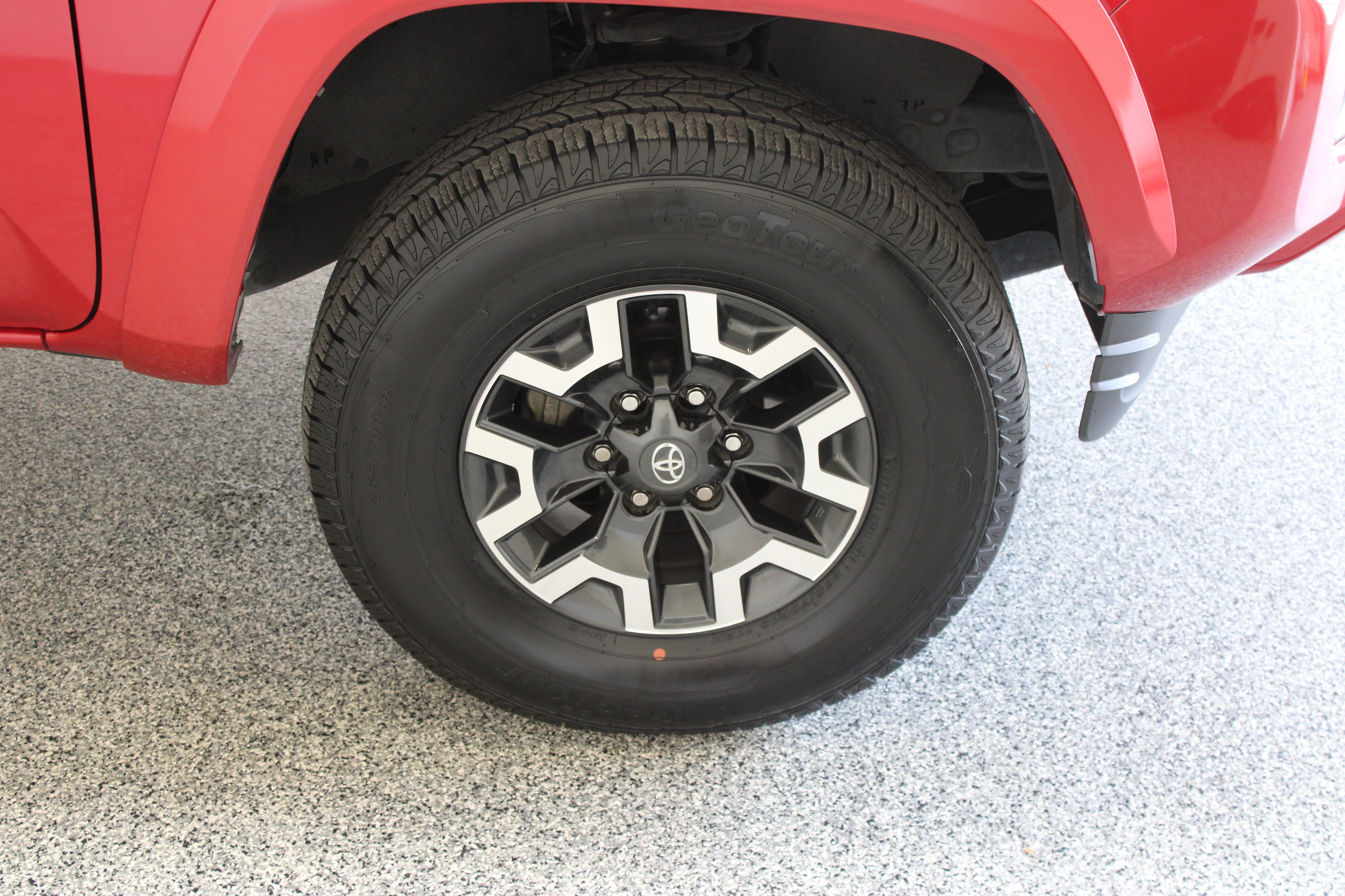 Used 2019 red Toyota TRD Sport image 5