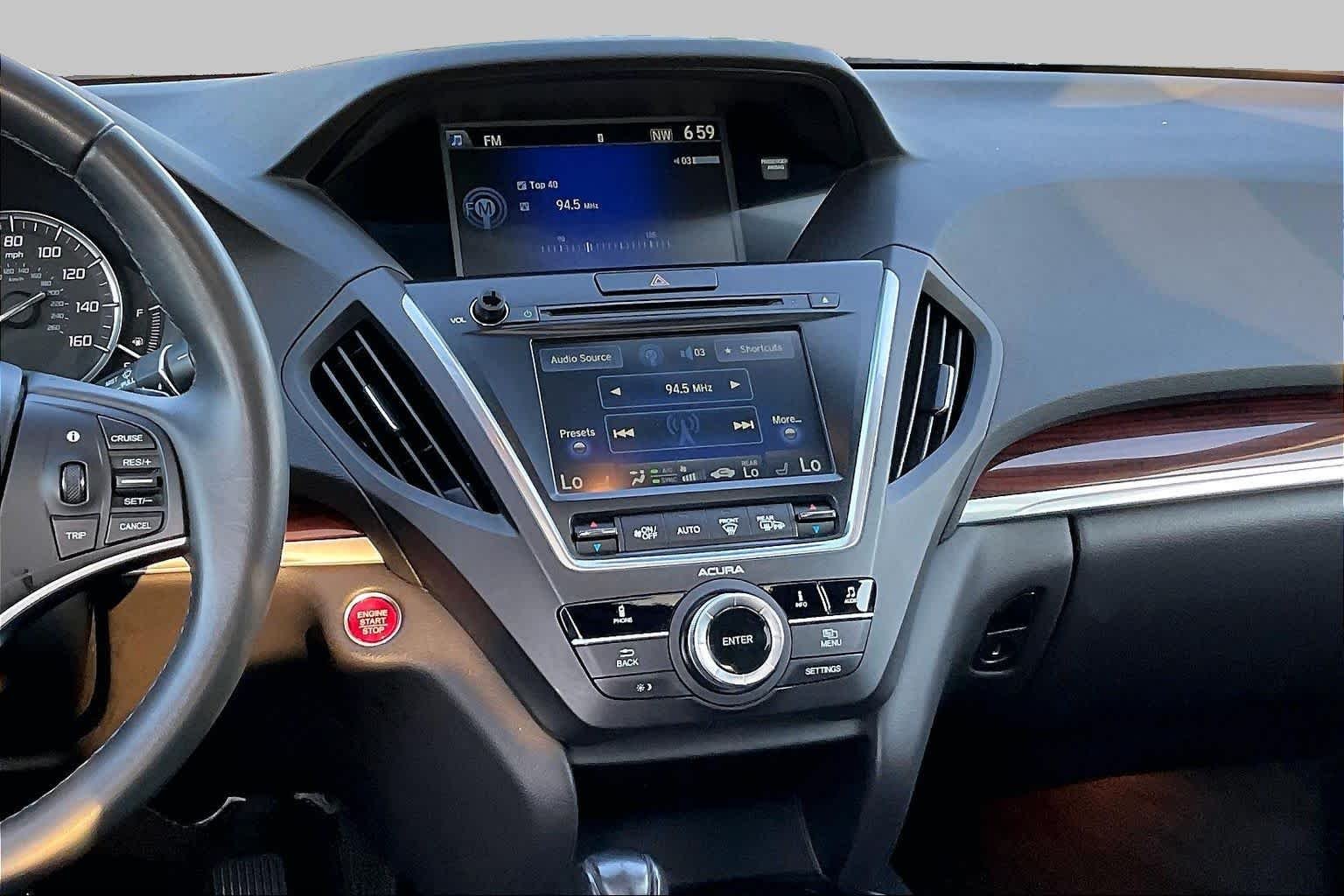 Used 2015 Crystal Black Pearl Acura  image 7