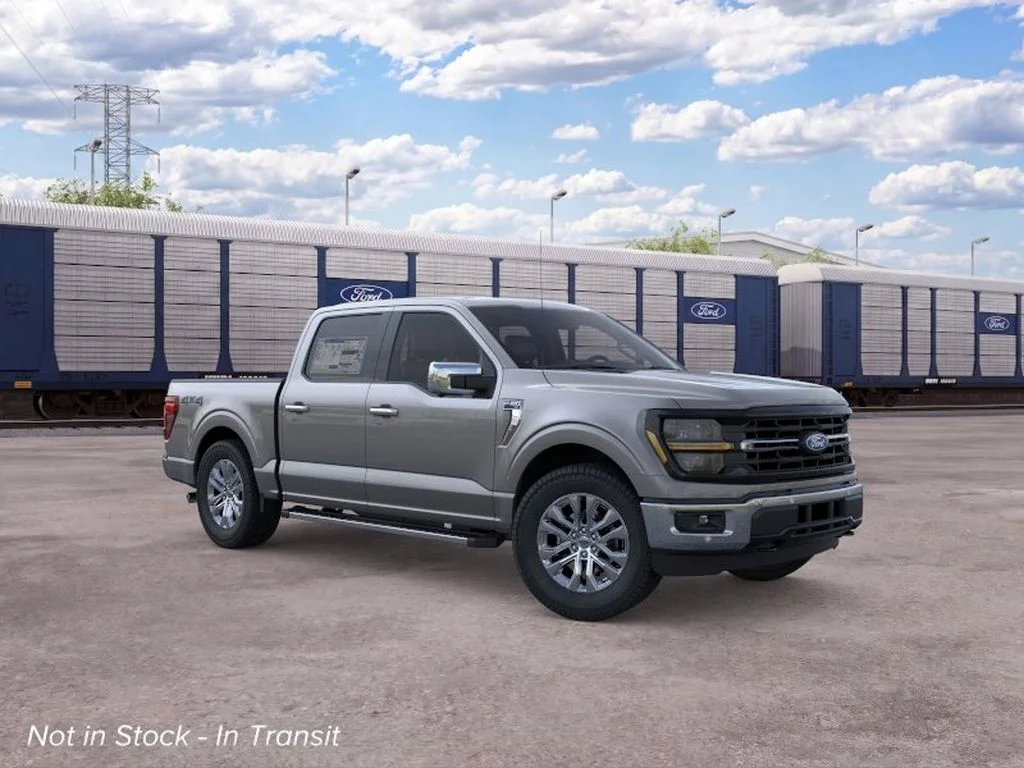 New 2026 Carbonized Gray Metallic Ford XLT image 7