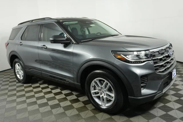 New 2026 Carbonized Gray Metallic Ford Active image 1