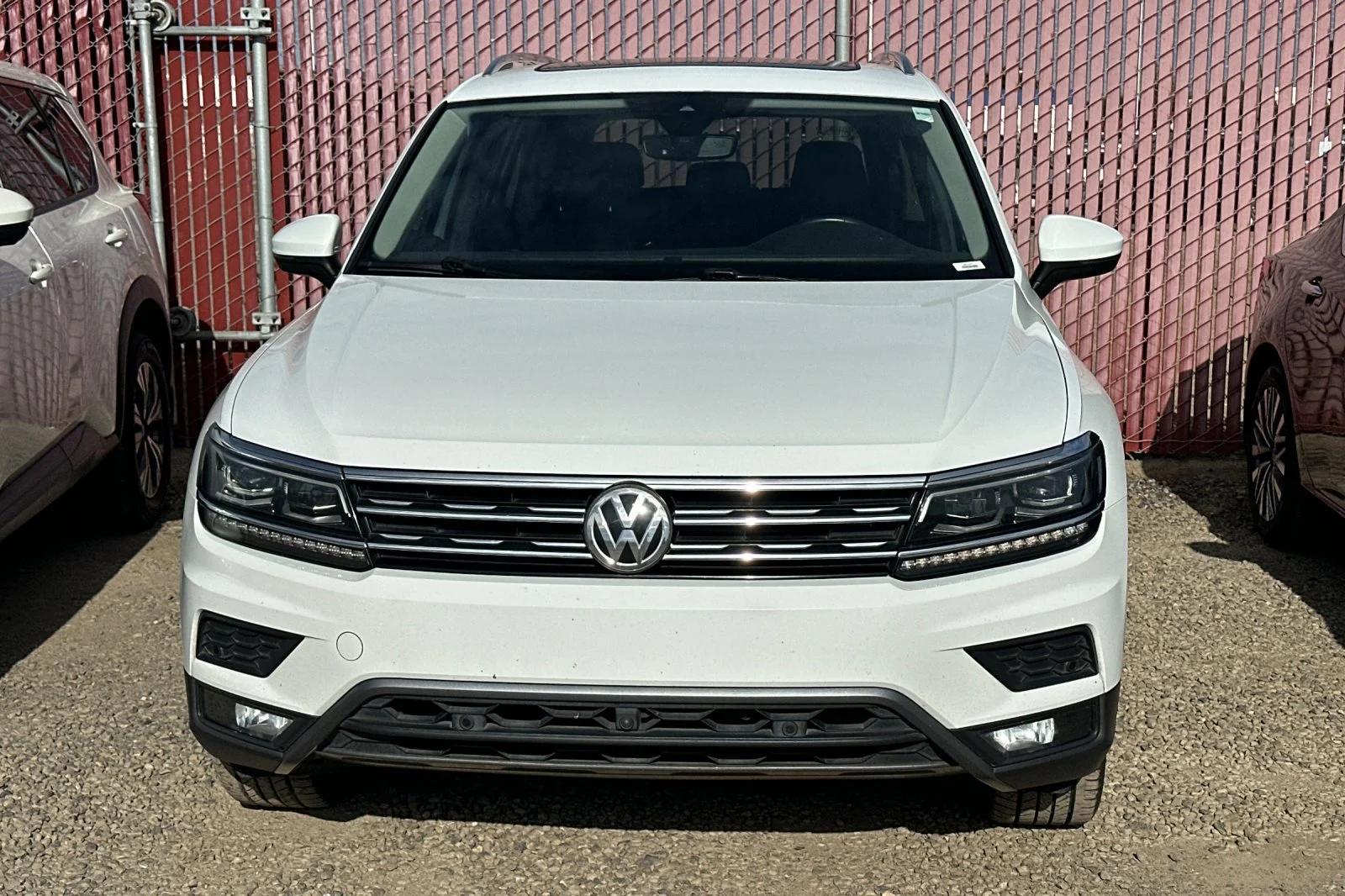 Used 2018 White Volkswagen SEL Premium image 3