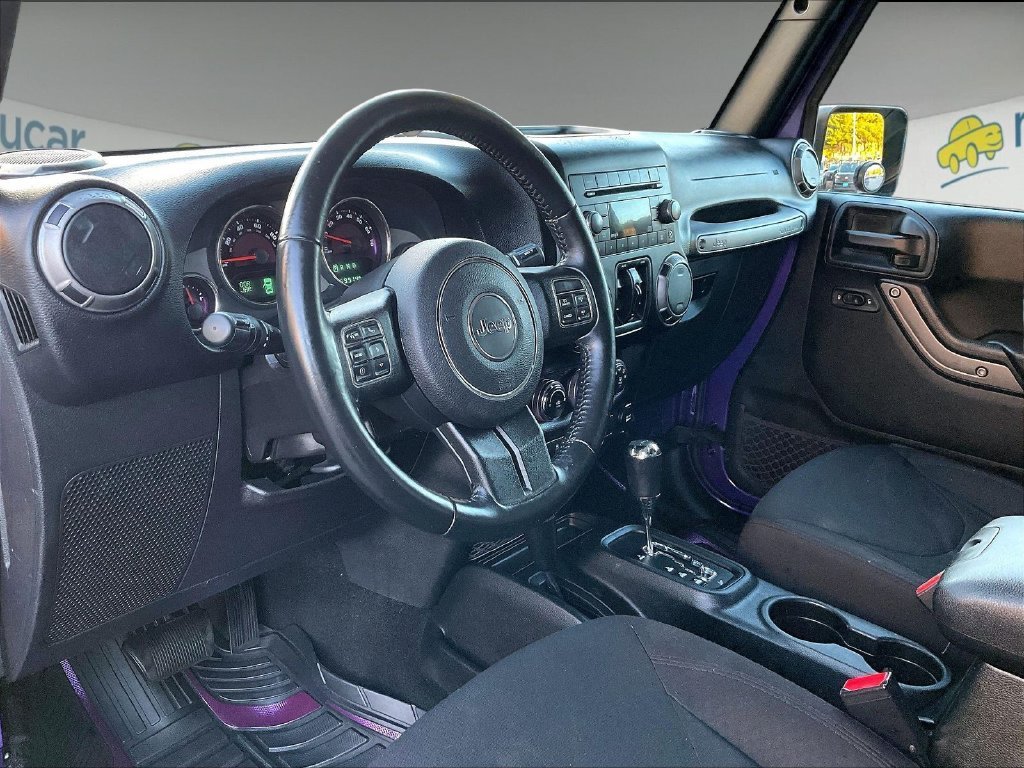 Used 2018 Xtreme Purple Pearlcoat Jeep Unlimited Sport image 8