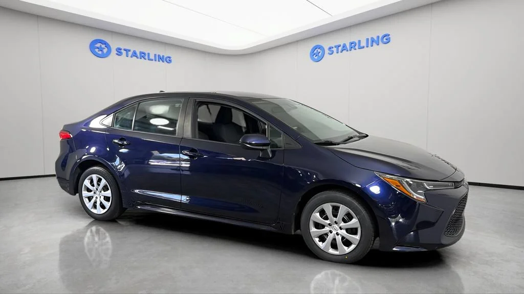 Used 2022 Blue Toyota LE image 12