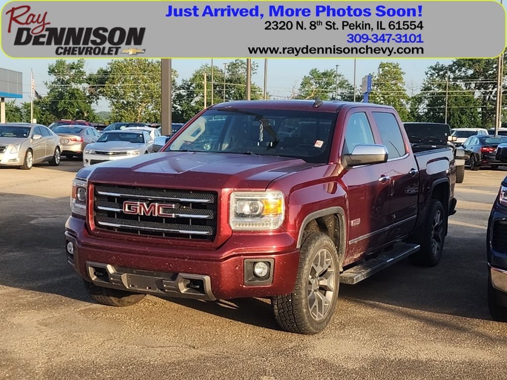 Used 2015 SONOMA RED METALLIC GMC SLT image 1