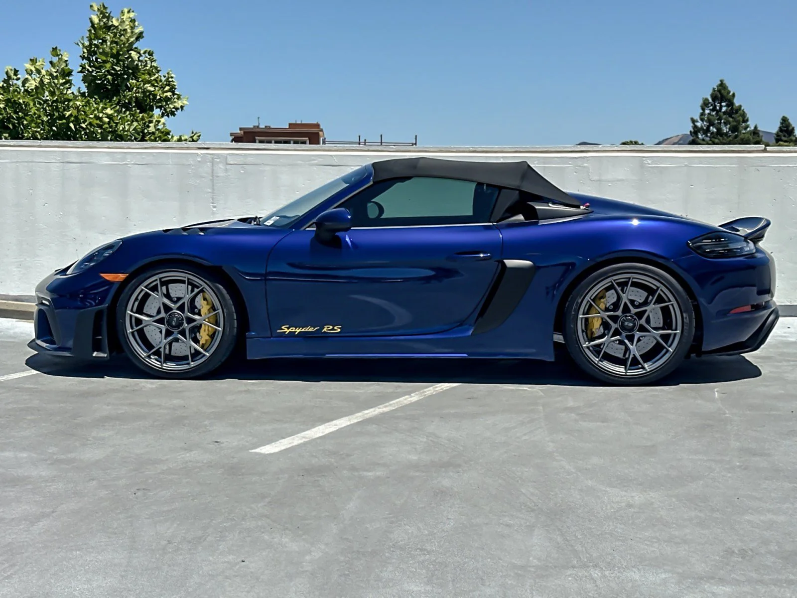 Used 2024 Gentian Blue Metallic Porsche RS image 2