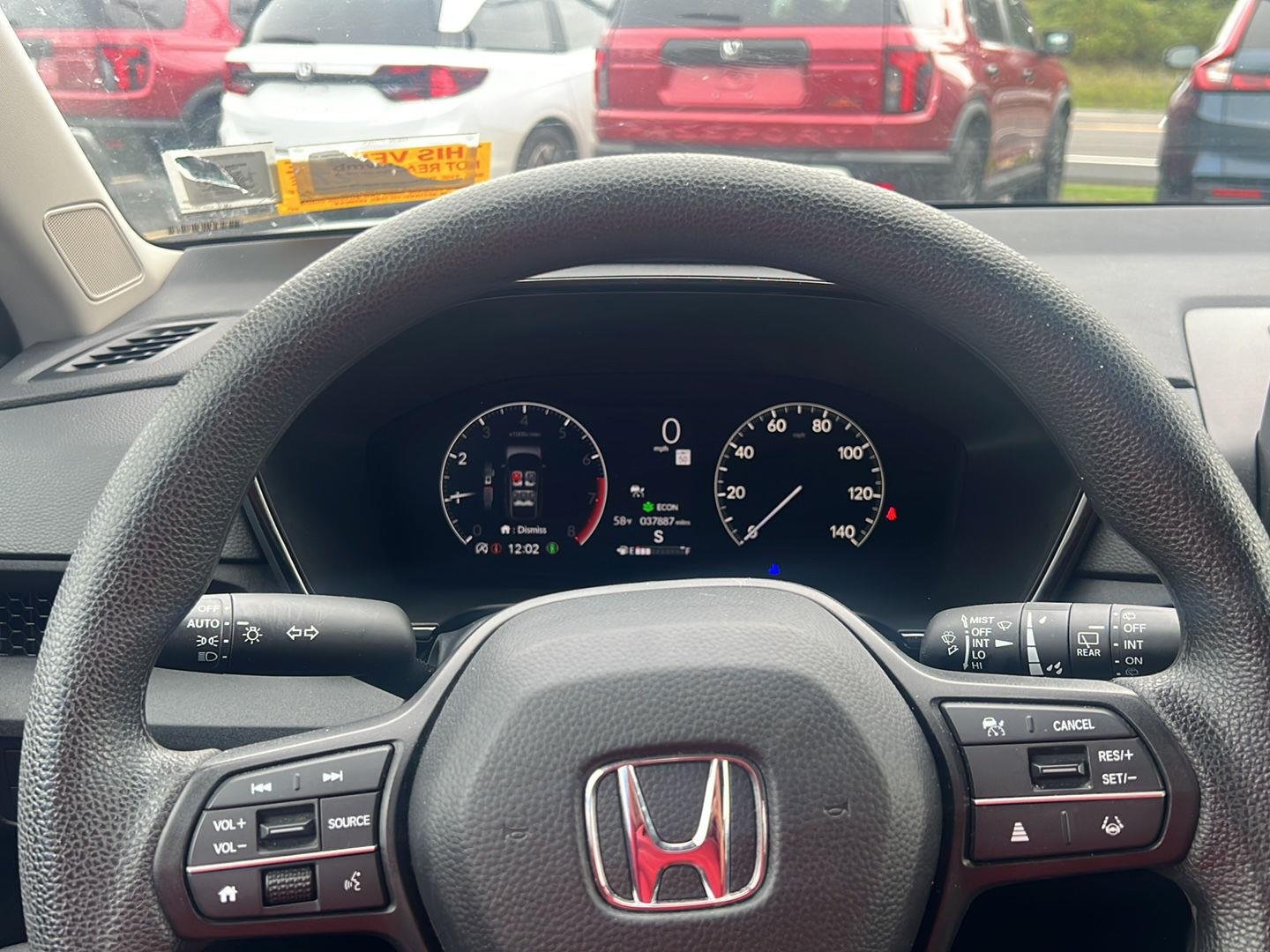 Used 2024 Lunar Silver Metallic Honda EX image 8