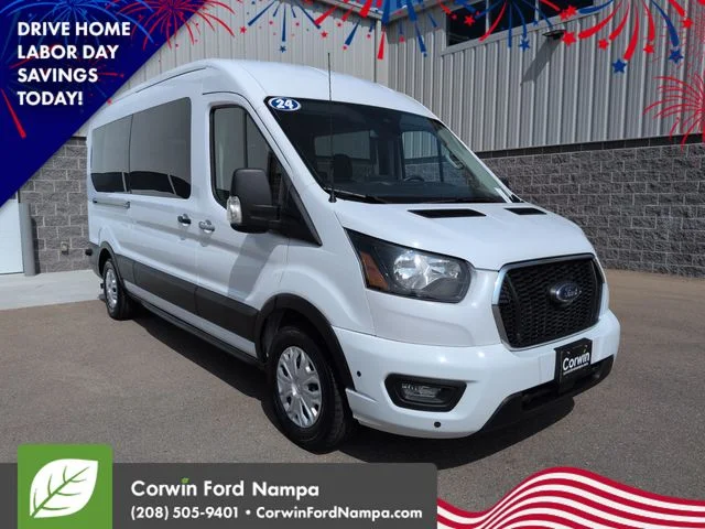 Certified Used 2024 White Ford XLT image 1