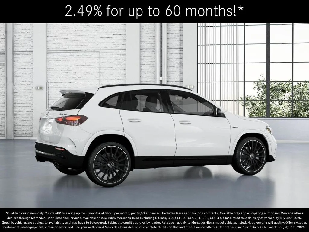 New 2026 Polar White Mercedes-Benz AMG® GLA 35 4MATIC SUV image 19