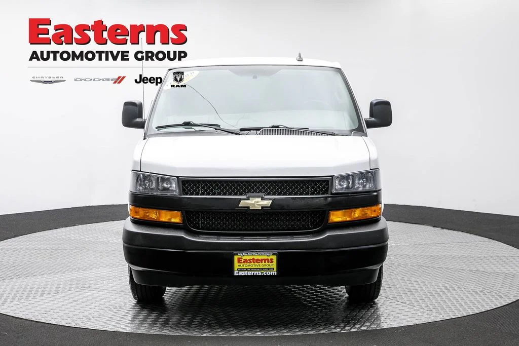 Used 2021 White Chevrolet Work Van image 2