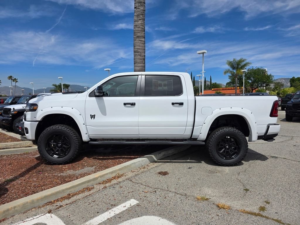 New 2026 Bright White Clear-Coat Exterior Paint RAM Laramie image 3