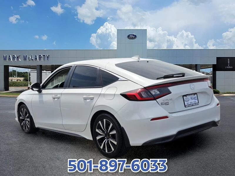 Used 2023 Platinum White Pearl Honda EX-L CVT image 3