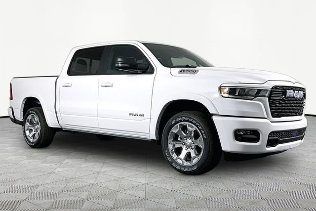 New 2026 Bright White Clear-Coat Exterior Paint RAM Big Horn/Lone Star image 3