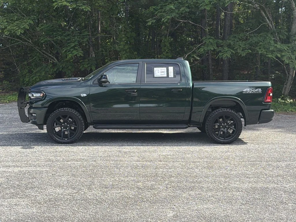 New 2026 Serrano-Green Metallic Exterior Paint RAM Laramie image 51