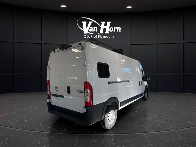 New 2023 Bright White Clear-Coat Exterior Paint RAM High Roof image 6