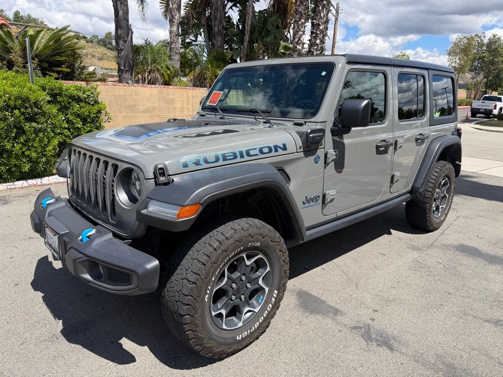 Used 2023 Gray Jeep Rubicon 4xe image 5